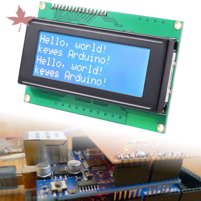 Mô đun màn hình hiển thị LCD màu xanh dương IIC/I2C/TWI 2004 204 20X4 dành cho Arduino