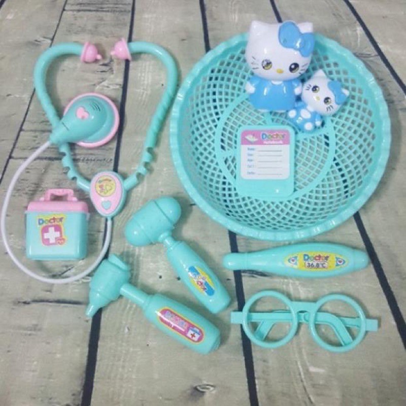 GIỎ ĐỒ CHƠI BÁC SĨ CHO BÉ