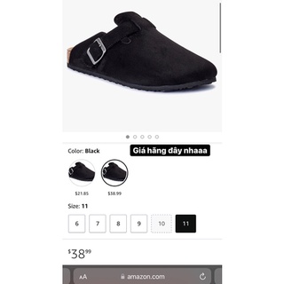 Dép Sục Da Lộn Suede cho Nam (39-44)