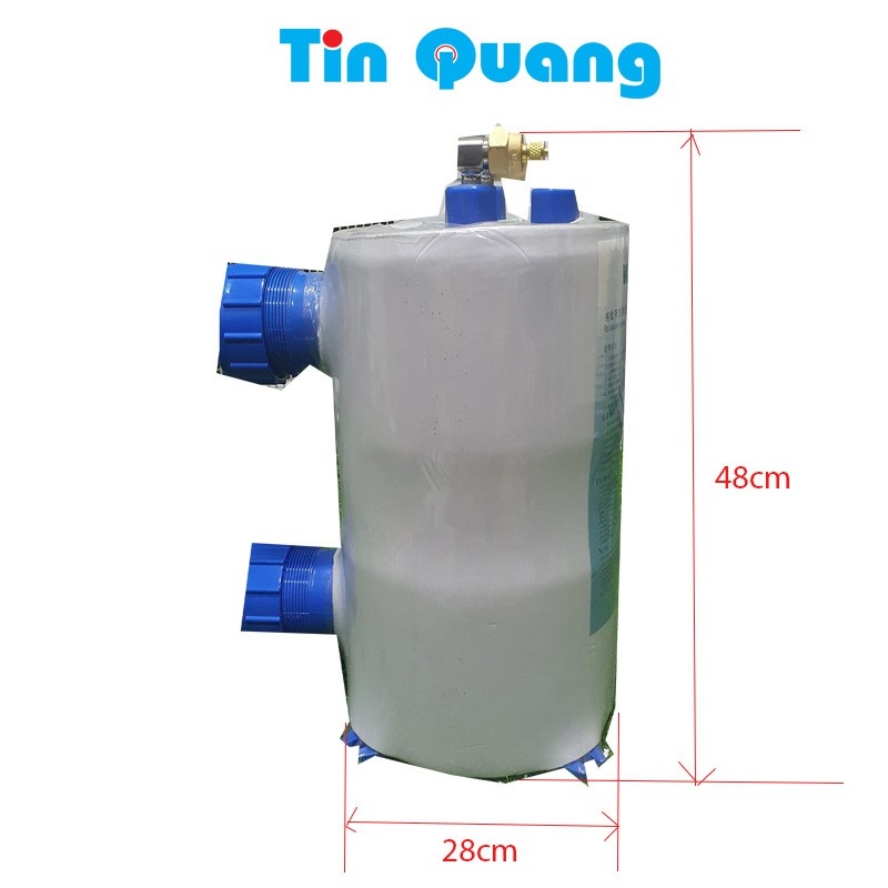 Bầu lạnh titan 2HP   làm lạnh nước hồ cá cảnh, hải sản, thủy canh