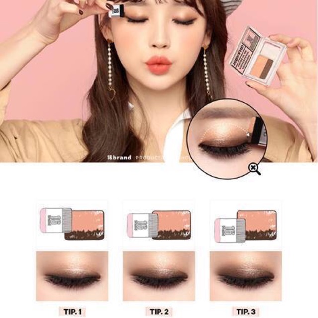 Phấn măt 16 brand sixteen