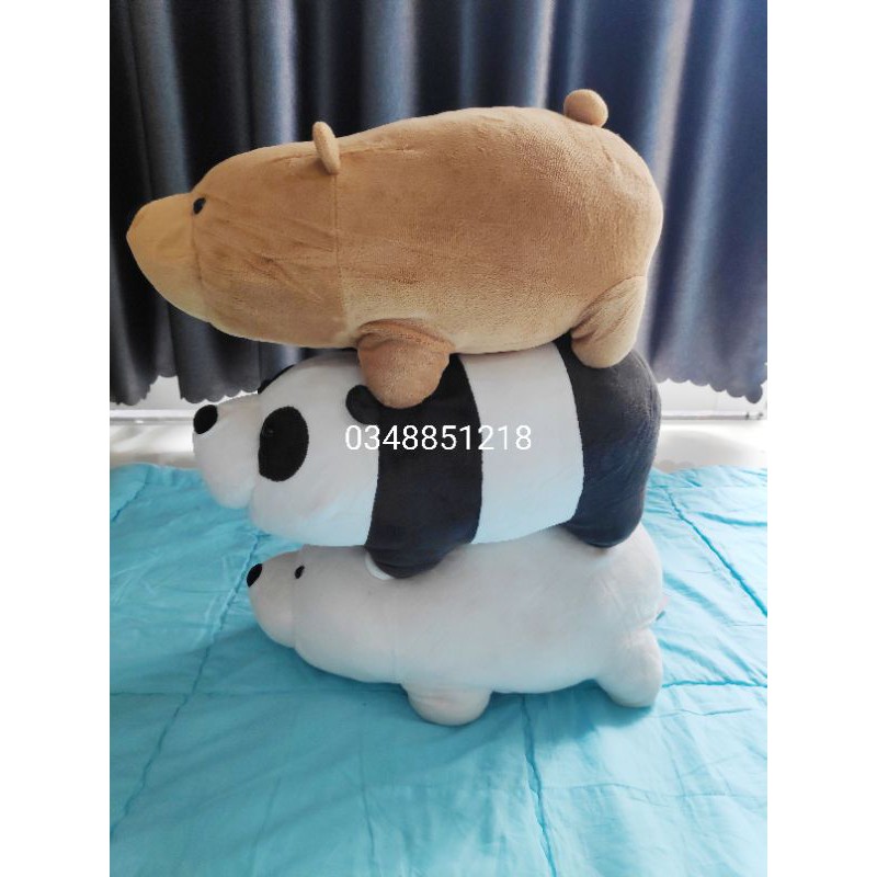 Gấu bông bộ ba We Bare Bears