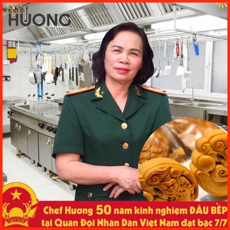 |Gia truyền| Bánh trung thu IN TÊN / LOGO theo yêu cầu - Chef Huong