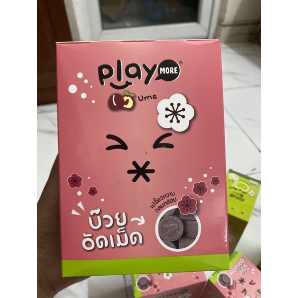 kẹo Ngậm thơm miệng playmore vị Xí Muội 12g - gói