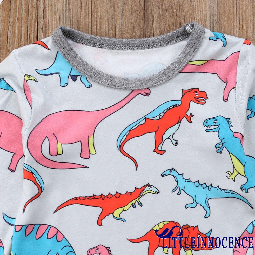 Bộ quần áo ngủ tay dài đáng yêu dành cho bé