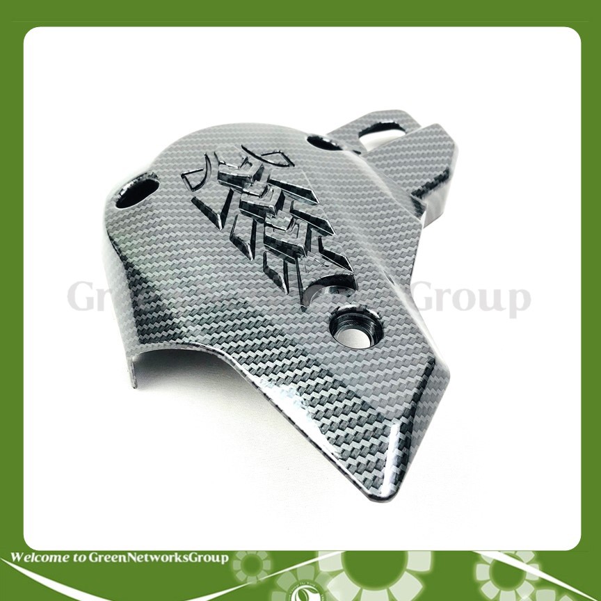 Chụp ốp lốc máy trước xe Air Blade 2020 mạ carbon Greennetworks
