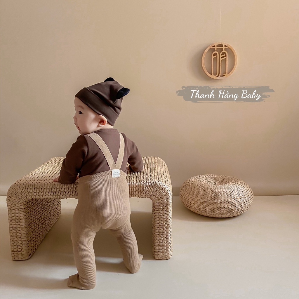 Quần tất yếm cho bé, quần tất cho bé sơ sinh Thanh hằng baby 0 - 2 tuổi