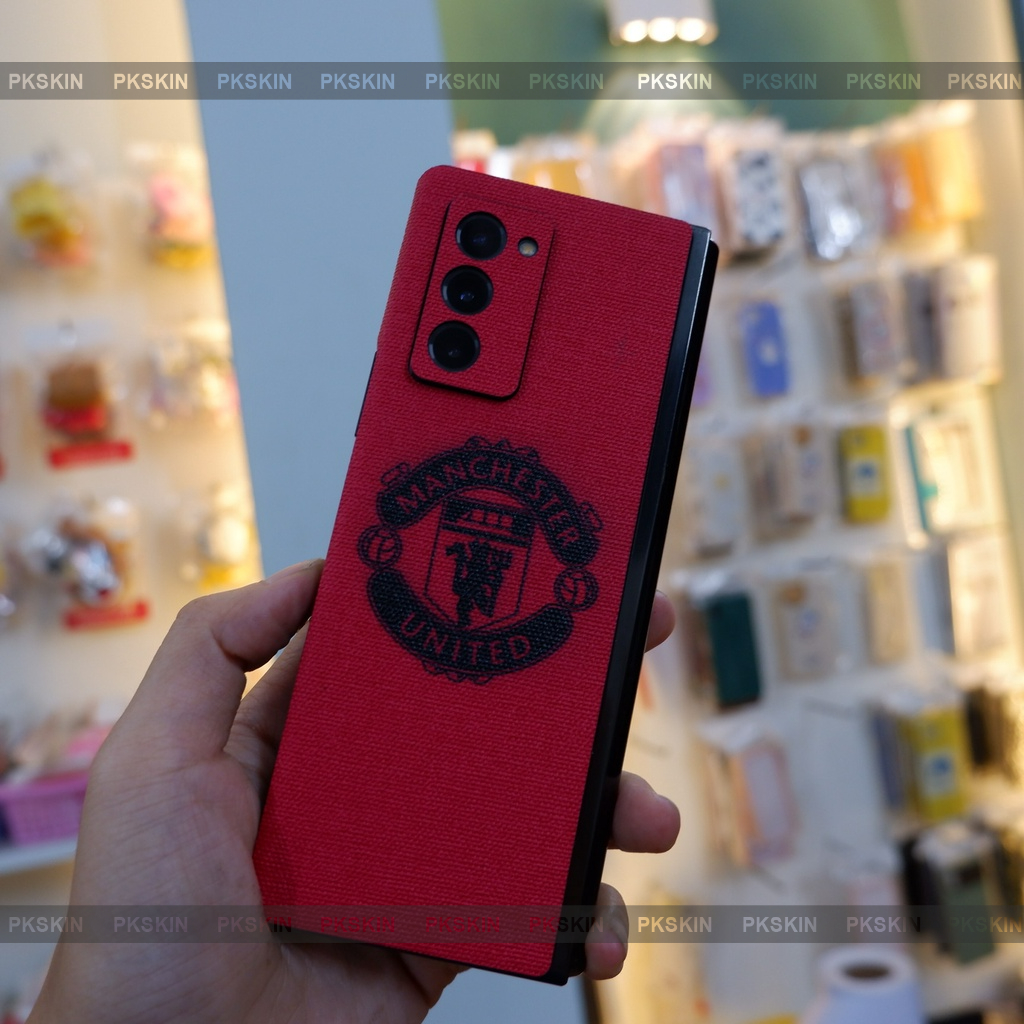 Miếng dán skin da lưng cho samsung Flip , Flip 2, Flip 3 , Flip 4 , samsung Fold , Fold 2 , Fold 3 , Fold 4 vân vải