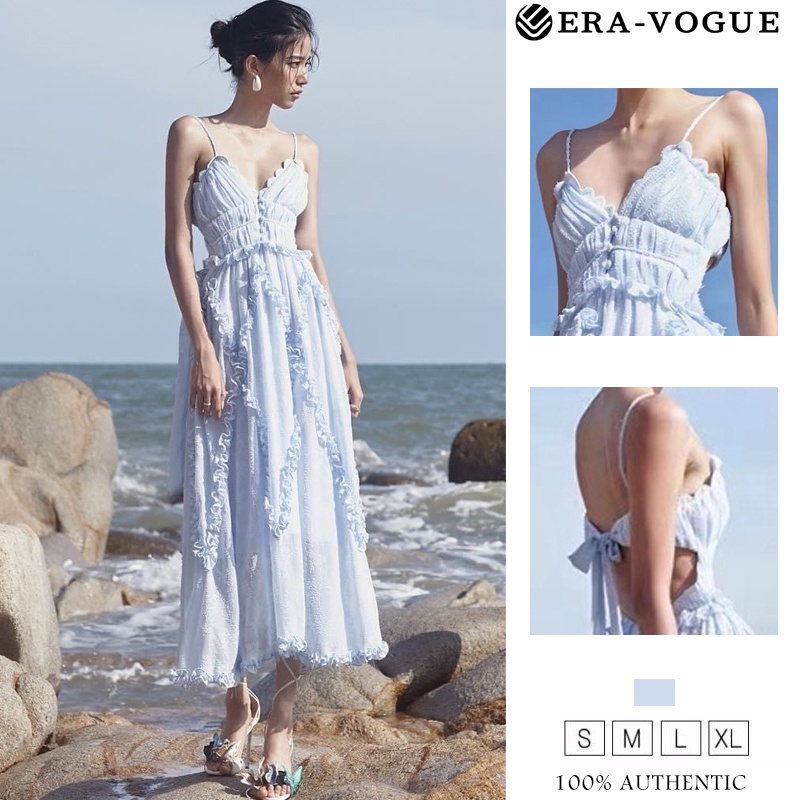 Eravogue🌷 Đầm nữ đầm body đi tiệc cưới đầm xoè nữ dự tiệc cưới đẹp váy đi tiệc cưới đầm thời trang đầm thanh lịch đầm đẹp đầm công chúa Đầm Dạ Hội Chữ A Dài Một Bên Vai Cổ Chữ V Màu Xanh Dương Y9924 Cho Nữ