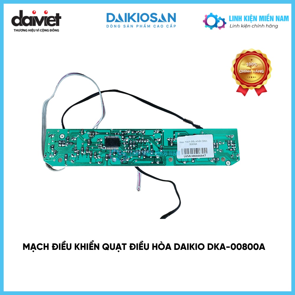 Mạch điều khiển quạt điều hòa Daikio Daikiosan DKA-00800A