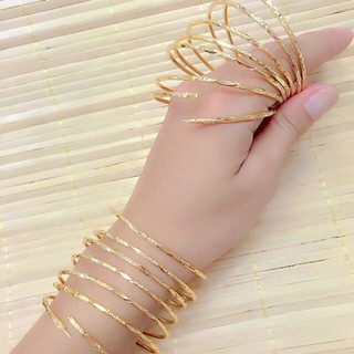 [ XẢ HẾT ] Combo Bộ 7 Vòng Ximen Gài Khóa 3530 mạ vàng 18k