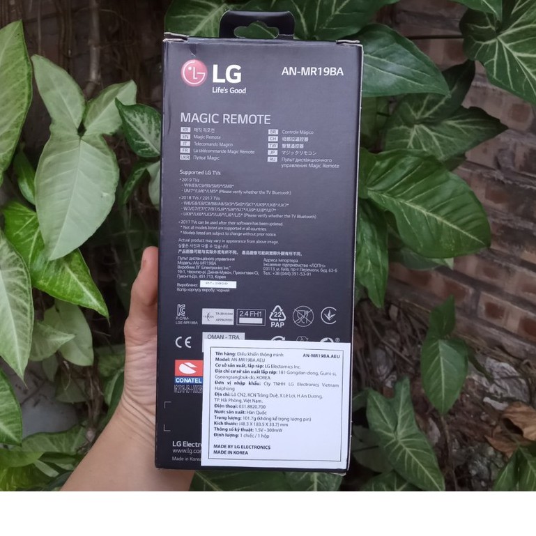Điều khiển LG AN-MR19BA tương tích 100% smart tivi LG 2017.2018.2019 | BigBuy360 - bigbuy360.vn