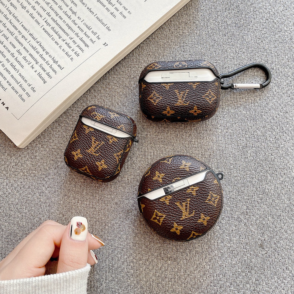 Vỏ Bảo Vệ Hộp Sạc Tai Nghe Airpods 1 / 2 3 Pro 2 Chống Sốc Chống Thấm Nước Họa Tiết Hoa