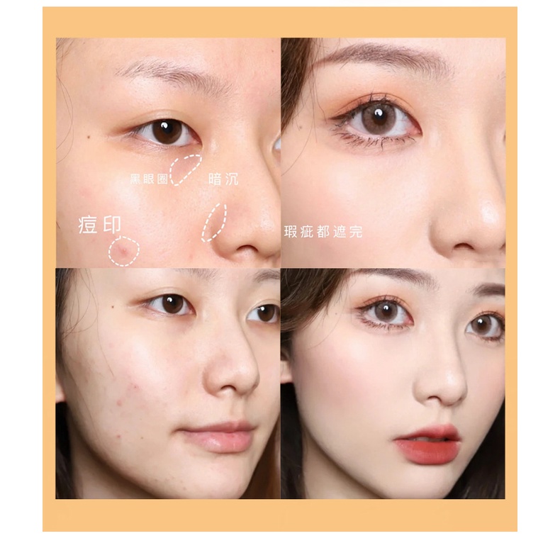 [Hàng mới về] Bảng Kem Che Khuyết Điểm SUIKONE 3 Màu Dưỡng Ẩm Che Phủ Quầng Thâm Hiệu Quả | BigBuy360 - bigbuy360.vn