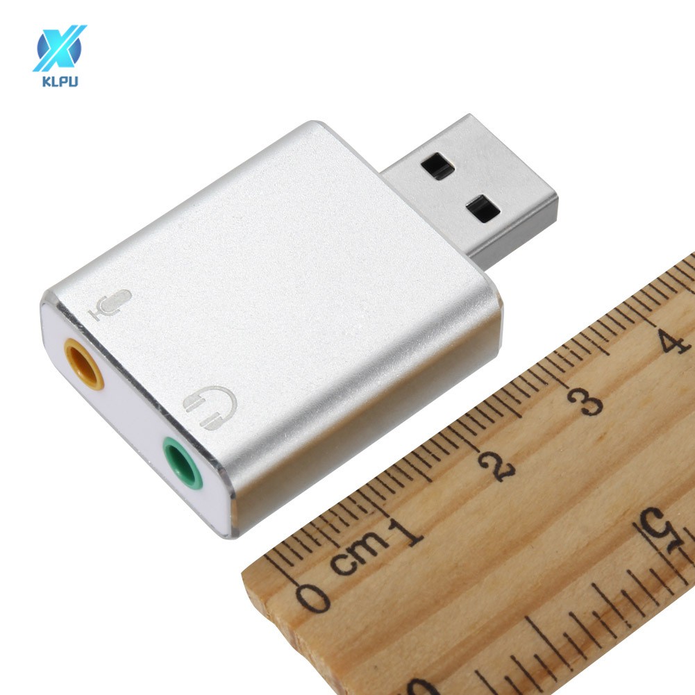 Card chuyển đổi âm thanh ngoài USB HIFI Magic Voice 7.1CH đầu ra âm thanh tai nghe và micro không cần trình điều khiển