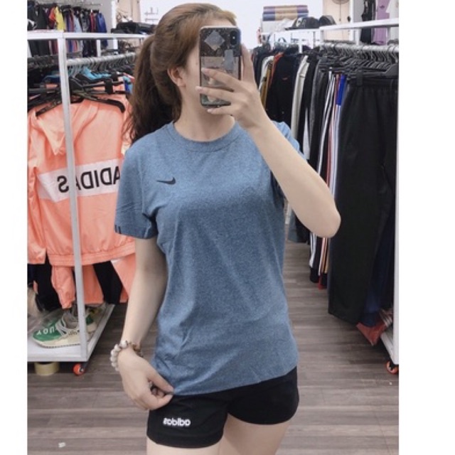 Áo thun nữ BIGSIZE, Áo thun thể thao nữ bigize cho chị em từ 58kg - 75kg mặc tập rộng rãi thoải mái - Kèm Video thật