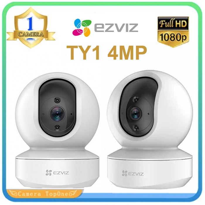 Camera Wifi EZVIZ TY1 4MP -CHÍNH HÃNG- Đàm Thoại 2 Chiều,Quay Quét 360 Độ Thông Min