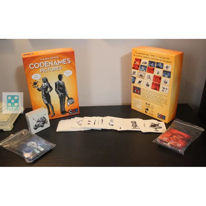 Codenames pictures boardgame – Trò chơi mật danh đoán hình ảnh