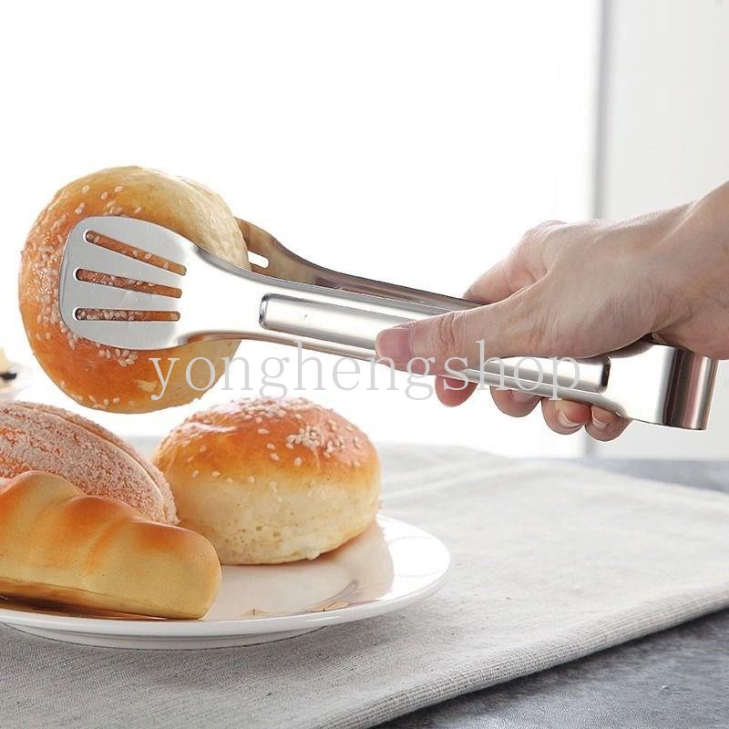 Kẹp Gắp Thức Ăn Bằng Thép Không Gỉ Chống Dính