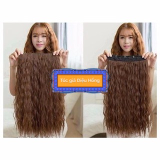 Tóc giả kẹp xù mì