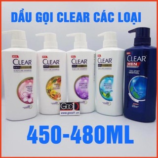Dầu gội clear thái lan các loại trị gàu 450ml + 480ml