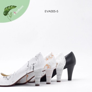 Giày Cao Gót Công Sở Evashoes - Eva005-5(Màu Đen, vân cam, vân đen,vân nâu)