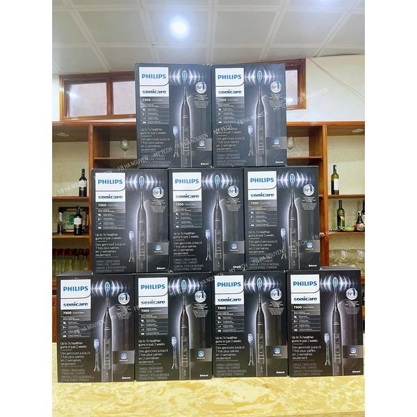 Bàn chải đánh răng điện sóng âm Philips Sonicare 7300 ExpertClean