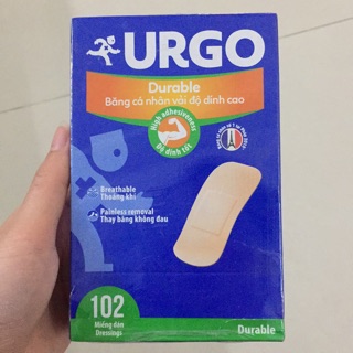 Băng cá nhân URGO 102 miếng