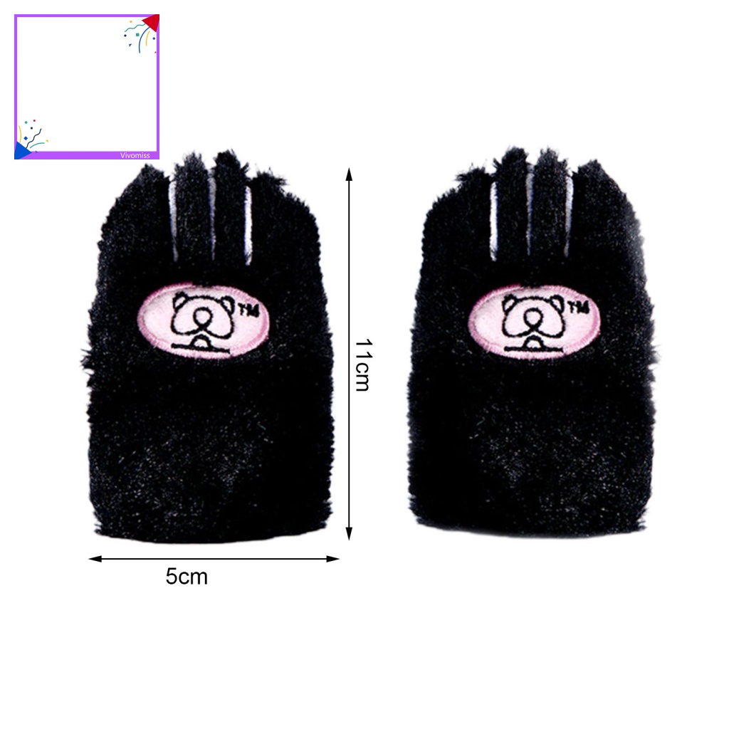 Vỏ Bọc Chân Mèo Bằng Lông Nhung Chống Cắn