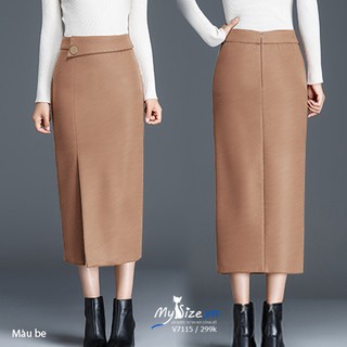 Chân váy dạ bút chì V7115 - Mysize.vn