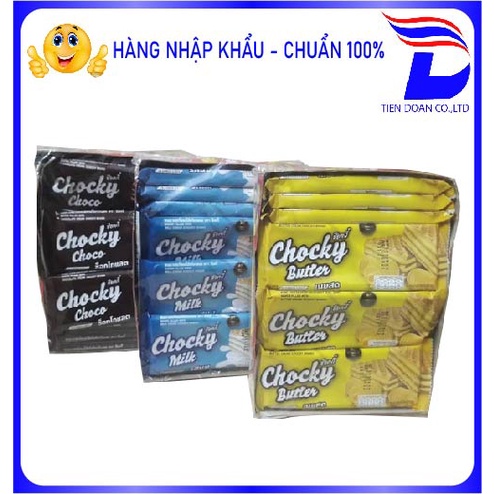 Bánh xốp Thái lan kẹp kem Chocky ⚡HÀNG NHẬP KHẨU⚡ 488g