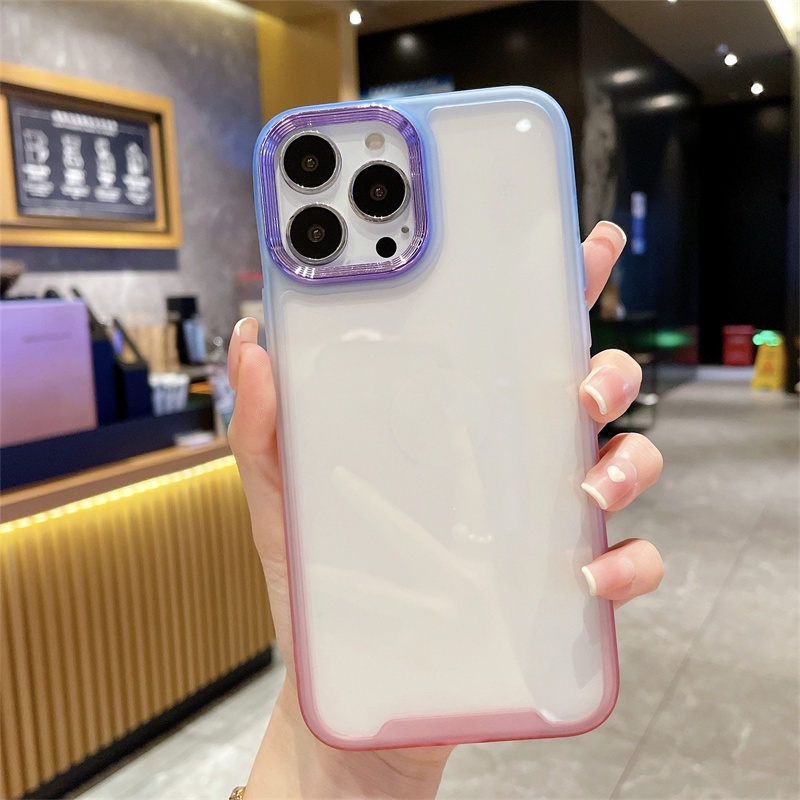 Ốp Điện Thoại Màu Gradient 6d Cho I-phone 13 12 11 Pro Max X Xs Xr Xsmax