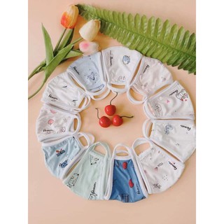 Set 2 khẩu trang sợi tre Avaler cho bé