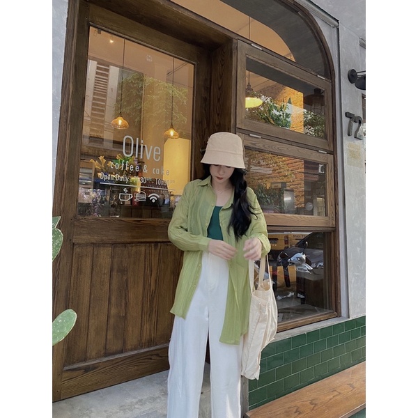 Áo Sơ mi gân vân đũi up