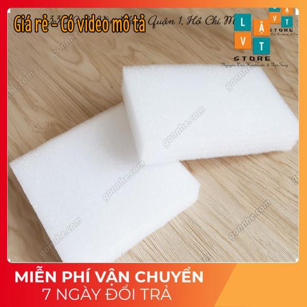 [Handmade - Len chọc] Đệm chọc len bằng mút xốp Foam