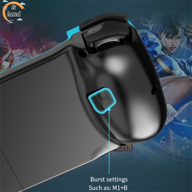 Tay Cầm Chơi Game Không Dây Có Thể Thu Gọn Cho Điện Thoại Ios/android 3d