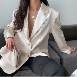[Thanh lý] Áo vest nữ trắng siêu trendy