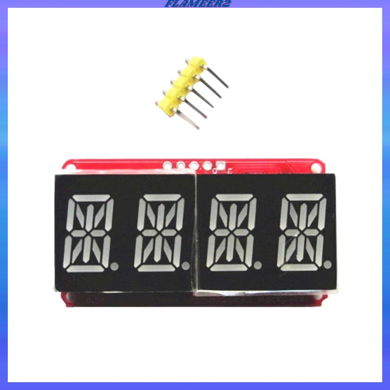 0.54inch 4Bits Digital Tube LED Display Module Red Tube for   I2C | BigBuy360 - bigbuy360.vn