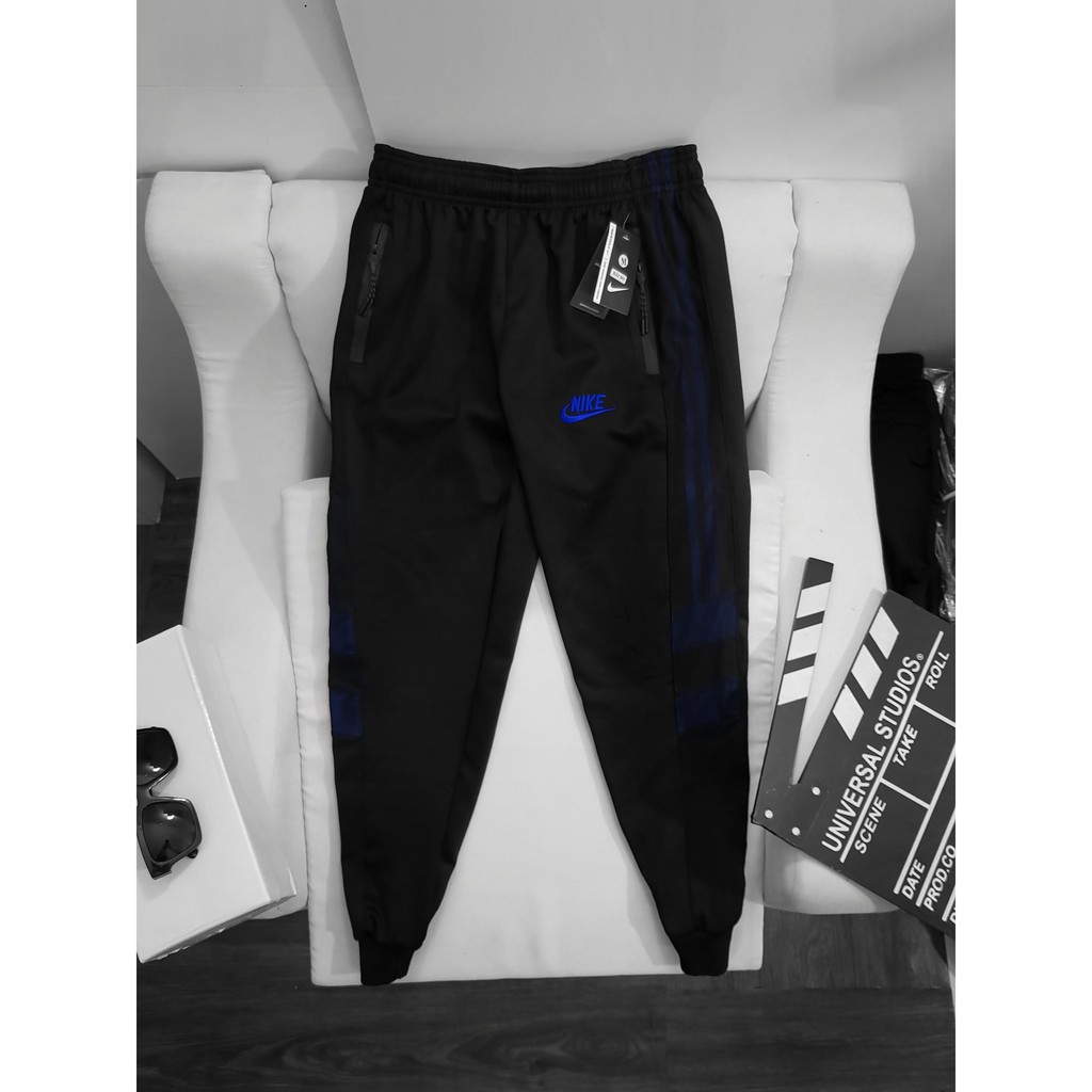 Quần jogger nam thun Poly cao cấp chống thấm logo thuê đẹp bigsize thích hợp dạo phố, thể thao, gym - JG04 | BigBuy360 - bigbuy360.vn