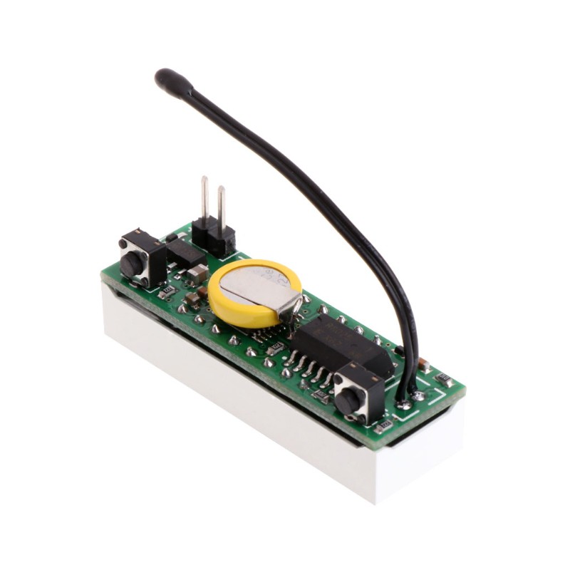 Mô đun đồng hồ điện áp, nhiệt độ kỹ thuật số đa năng 3 trong 1 có màn hình LED hiển thị tiện dụng cho xe hơi