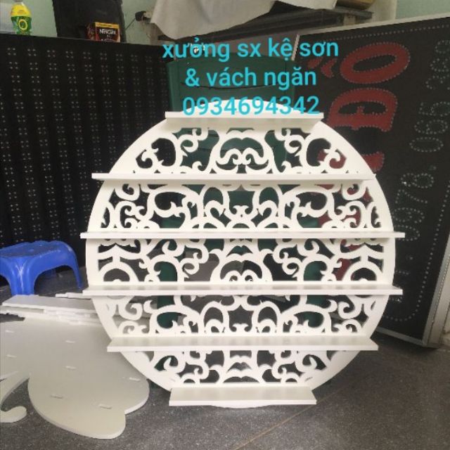 Kệ hình tròn để dụng cụ nails