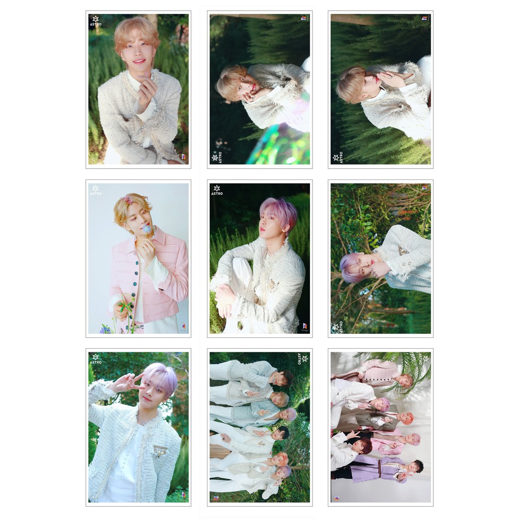 Lomo Card Ảnh ASTRO -  ALL LIGHT album ( 45 ảnh)