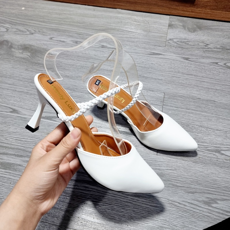 LẺ SIZE 35 Dép Sục Bít Mũi Nữ 5 Phân Siêu Đẹp Mẫu Mới - MS 115
