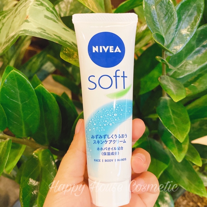 Kem dưỡng ẩm da tay, mặt, body Nivea SOFT Cream