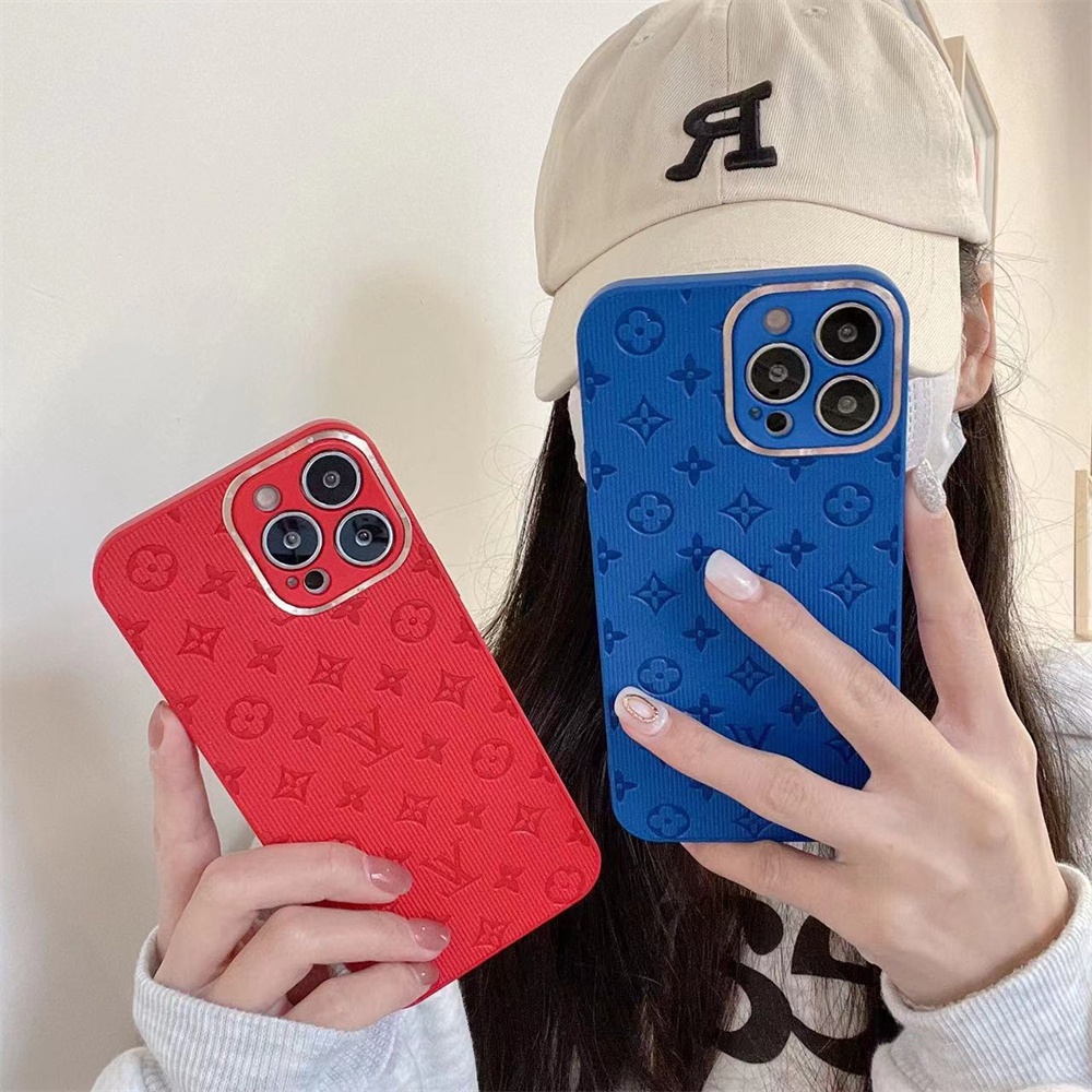 Ốp điện thoại khung kim loại in họa tiết cho IPhone 13 12 11 Pro Max XS Max XR X 8 7 Plus