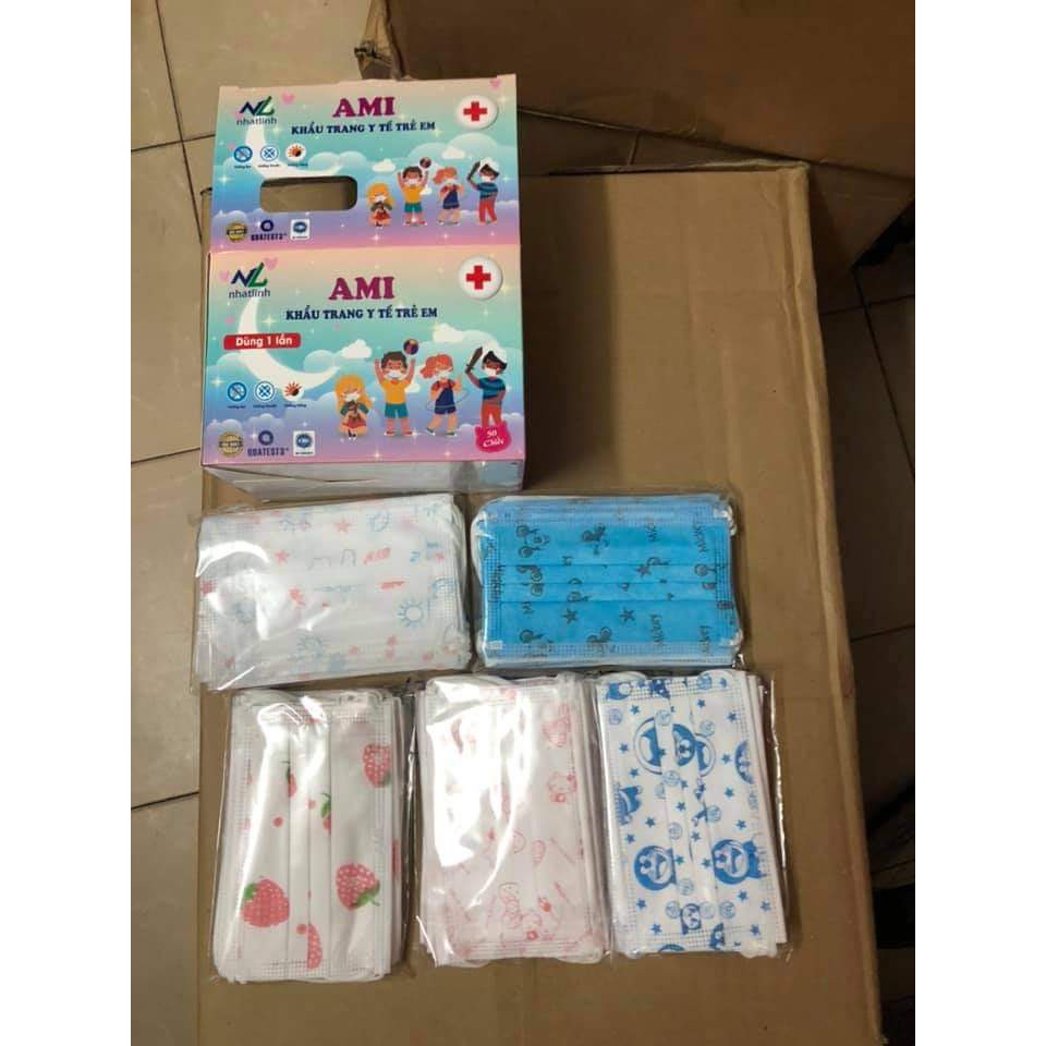 Khẩu trang trẻ em Imask kid - hộp 50c