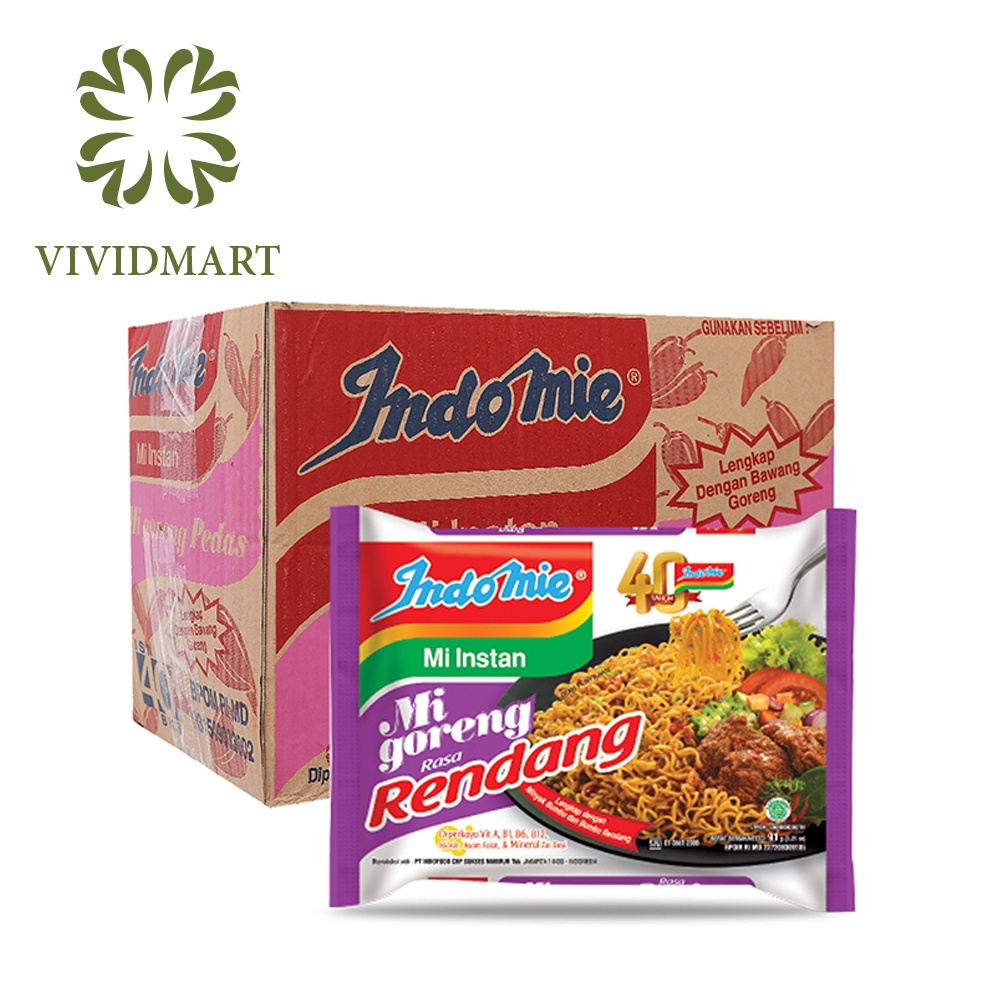 [Toàn quốc]MÌ XÀO KHÔ INDOMIE MÌ GORENG VỊ ĐẶC BIỆT / SƯỜN / CAY NỒNG / BÒ CAY -THÙNG40GÓI- INDOFOOD INDONESIA(Indo mie) | BigBuy360 - bigbuy360.vn