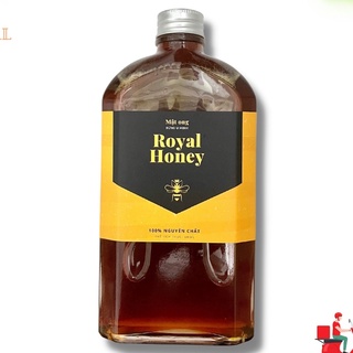 Mật ong nguyên chất Royal 100%  Rừng U Minh 500ml /giảm cân/làm đẹp/dưỡng da/sức khỏe/dinh dưỡng/ăn kiêng/mẹ và bé/nam