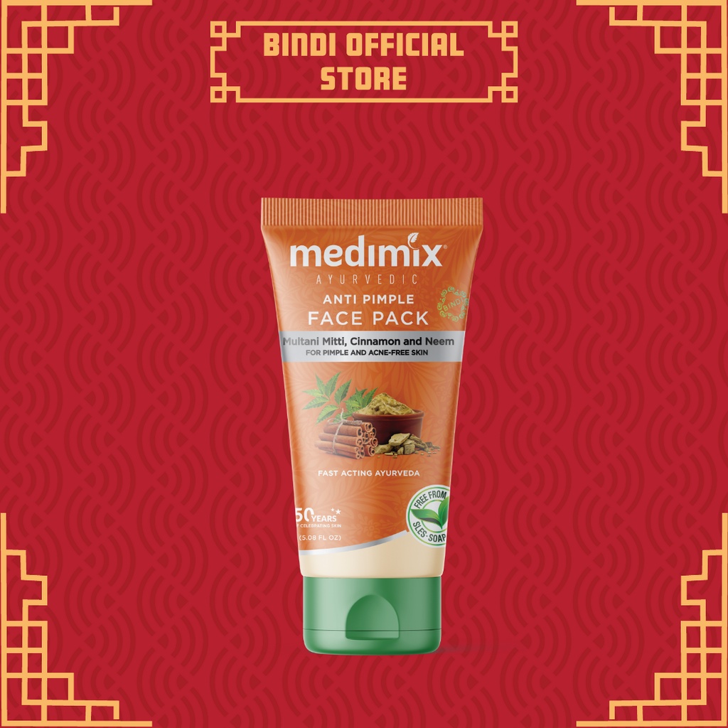 Mặt nạ sạch sâu Medimix Anti Pimple Face Pack 150ml