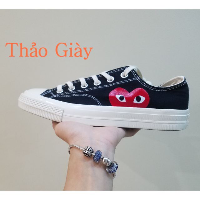 Giày cv đen play tim